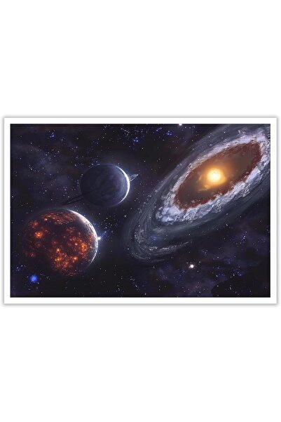 Today Idea Milky Way Galaxy Poster by 12 × 16 inches unframed
