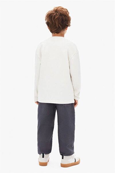 nk kids Дівчача футболка Graffiti Badi Екрю-М'ятна 49505