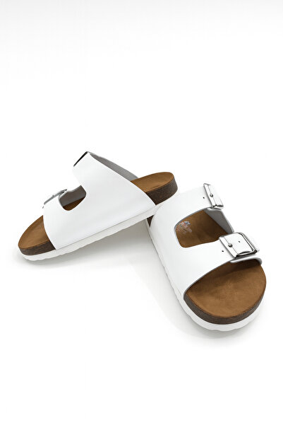 Eren Premium Ortopedik Deri Terlik