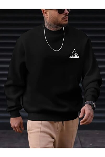 Deocept Sweatshirt supradimensionat unisex pentru femei/bărbați cu imprimeu d...