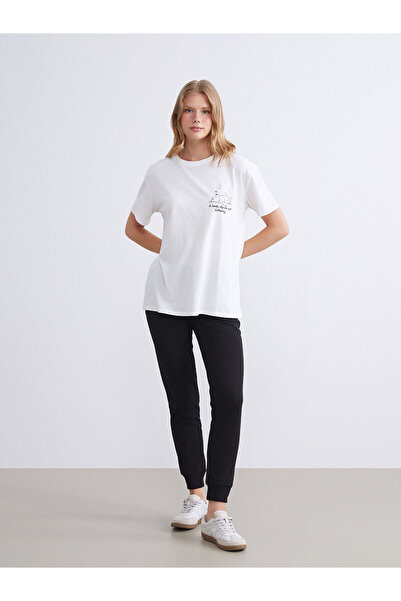 LC Waikiki Νέα σεζόν Γυναικεία Φούτερ Jogger με ελαστική μέση