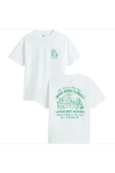 Vans ΑΝΔΡΙΚΟ ΜΠΛΟΥΖΑ MOVING CO SS VN000PCQWHT1