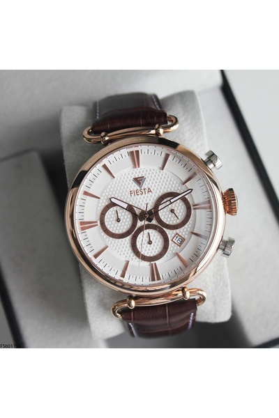 Fiesta Fs601152 Men's Wristwatch with Leather Cord