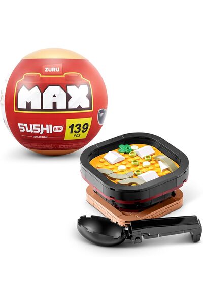 Zuru MAX Build More Sushi Collection – Creative Set for Kids Ages 8+