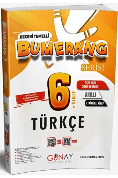 Günay Yayınları 6. Sınıf Türkçe Bumerang Etkinlikli Soru Bankası 2026