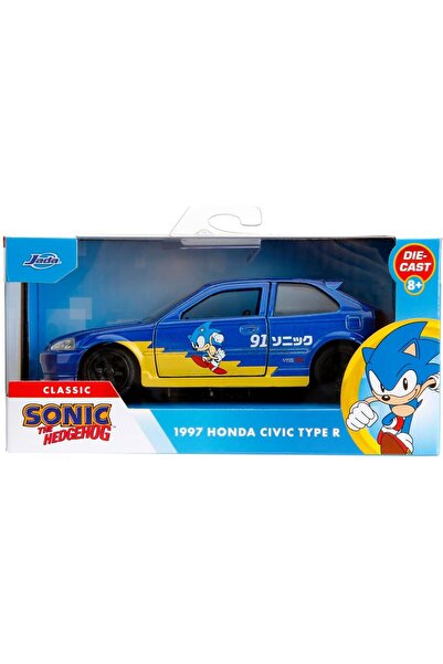 Jada نموذج هوندا سيفيك تايب-آر سونيك 1997 مصبوب بمقياس 1:32 - رقم المنتج: 253...