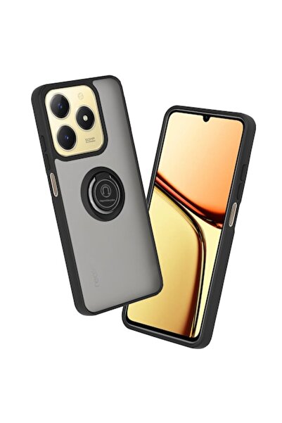 Danex Carcasă de protecție pentru Realme C61/Realme C63, Y46, Metal, Întuneric intens