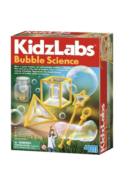 4M مجموعة أنشطة تعلم علوم الفقاعات من كيدز لابس