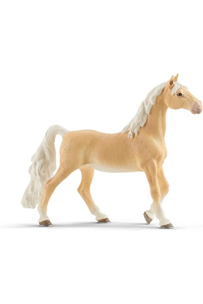 SCHLEICH تمثال صغير لفرس سادلبريد الأمريكية ١٣٩١٢ - نموذج حصان واقعي للأطفال ...