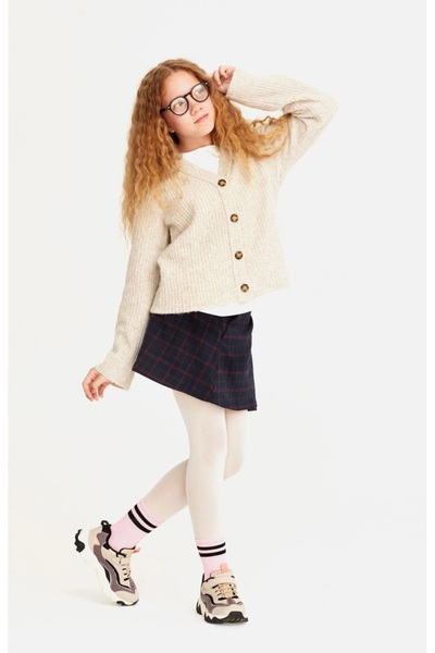 Vicco Pote Girl's Beige Fillet Outdoor Shoes