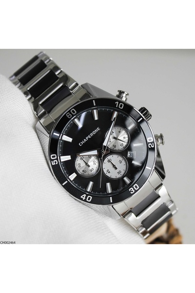 Chaperone Ch002464 Men's Wristwatch with Steel Cord