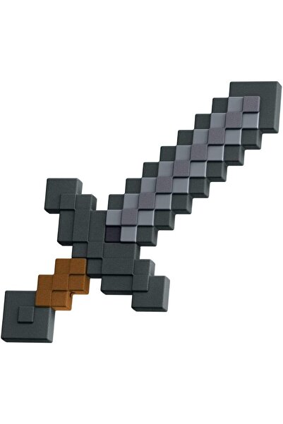 mattel سيف حجري أساسي للعب الأدوار في ماين كرافت - للأعمار من 6 سنوات فما فوق - 42.9 سم - موديل JCV19