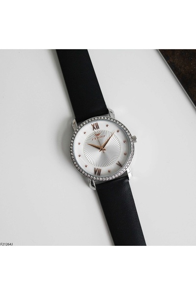 FERRO F21264J Women's Leather Cord Watch