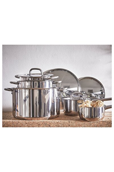 IKEA 365+ 9-piece cookware set, stainless steel