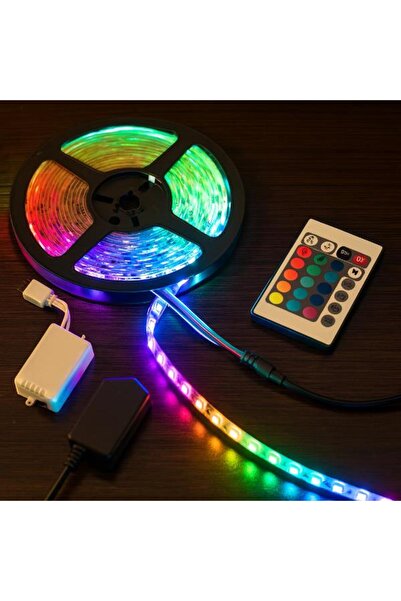 Genel Markalar RGB Şerit 54 LED Kumandalı USB Bağlantılı