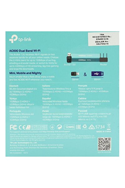 TP-LINK Archer T2U USB Wireless Adapter