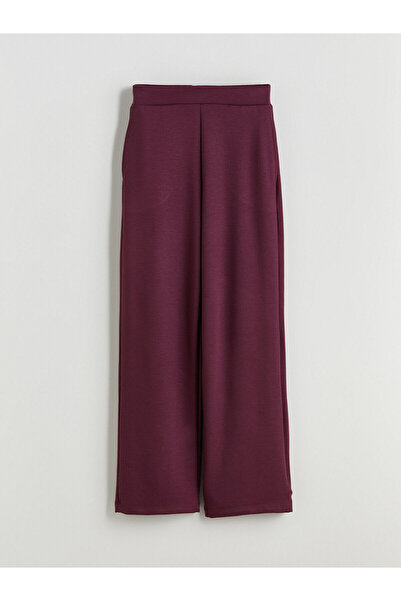 LC Waikiki New Season Wide Leg Women's Sweatpants with Elastic Waist