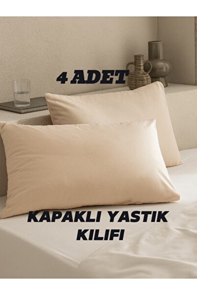 embays collection ( 4 Adet ) 50x70cm Renkli, Ranforce Premium Yastık Kılıfı, ...