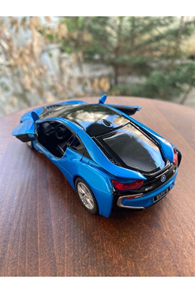 DYA TİCARET Bmw I8 Diecast Metal Toy Car Blue