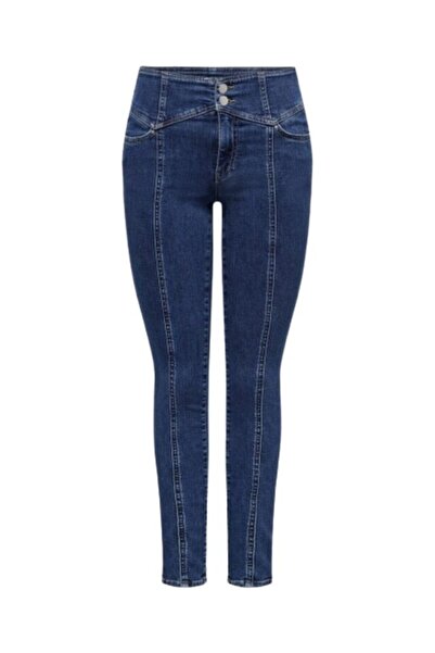 ONLY Blugi dama Only, Albastru Denim, Skinny, marimea XS