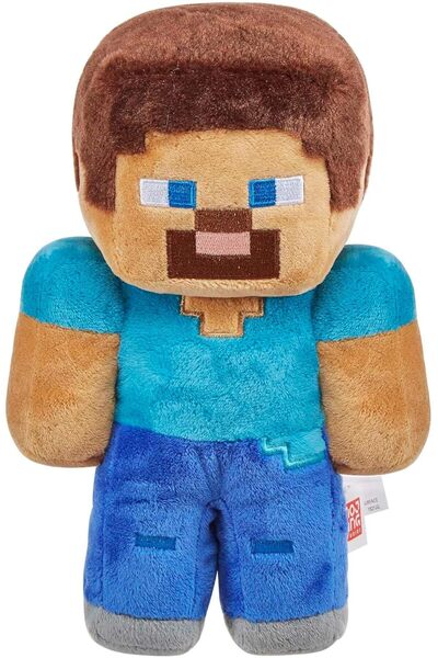 Jazwares Minecraft Steve Plush Toy 8 Inches 760025797_5 – Soft Collectible for Ages 3+