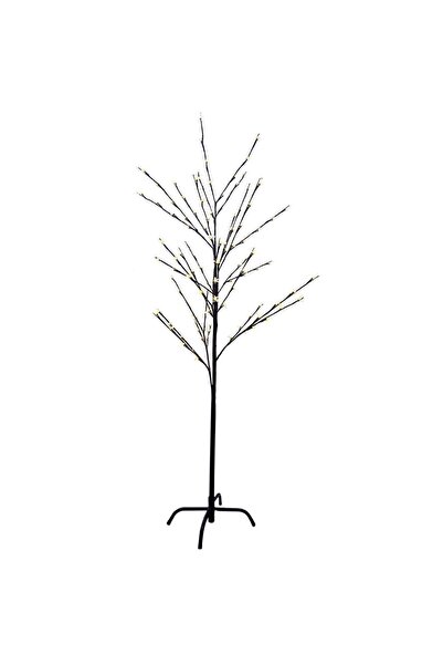 Strend Pro Διακοσμητικό δέντρο με φωτάκια, μαύρο, 230 V, IP44, 180 cm