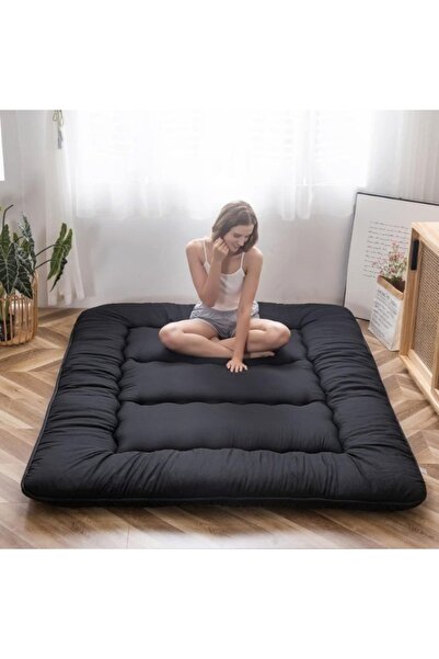smart home 100% Soft Polyester 3-Layer Foldable Floor Mattress - 190x90 cm | Comfortable and lightweight