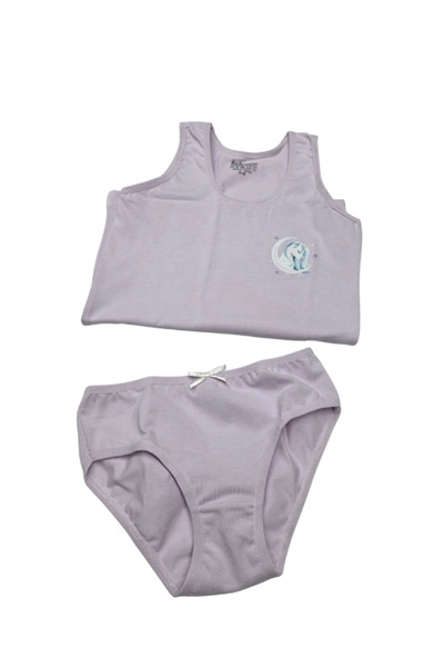 Benittokids Katamino Girl's Wide Strap Tank Top & Slip Set