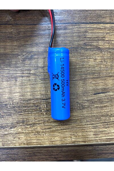 Magicway (2 Adet) 3.7v 14500 Li-ion Siyah Soketli Oyuncak Araba Pili Şarjlı Uzaktan Kumanda Oyuncak Lion Pili