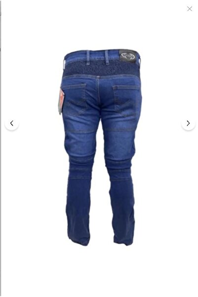 Prosev Kışlık Titanyum Korumalı Motosiklet Pantolon MAVİ