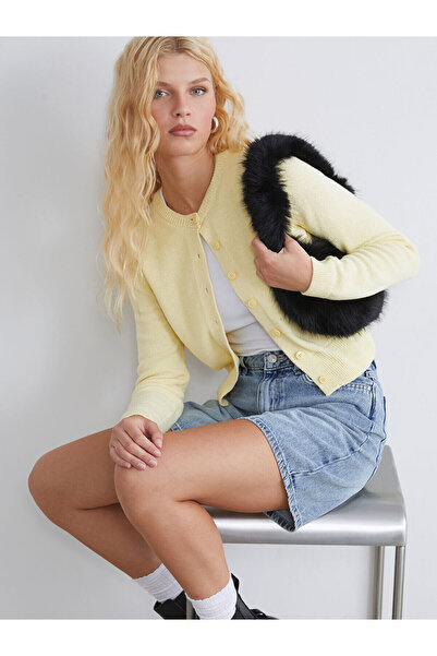 LC Waikiki Blue Tight Fit Women's Jean Shorts