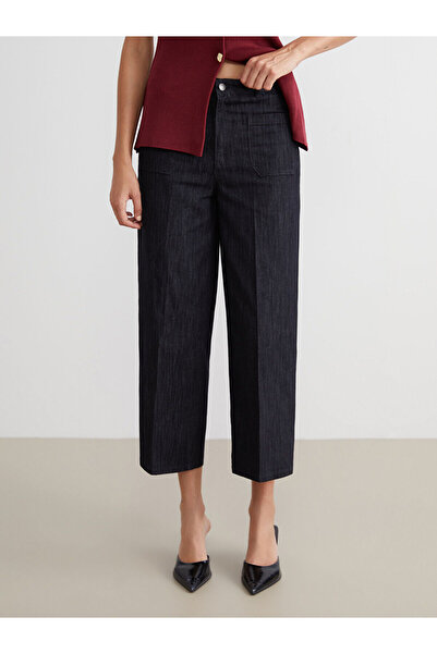 LC Waikiki Indigo Wideleg Women's Jean Pants