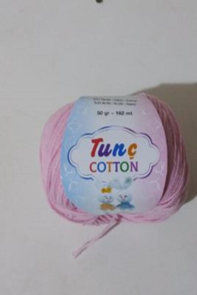 Tunç COTTON AMUGURİMİ İPİ PEMBE 1 ADET COLOR : 350