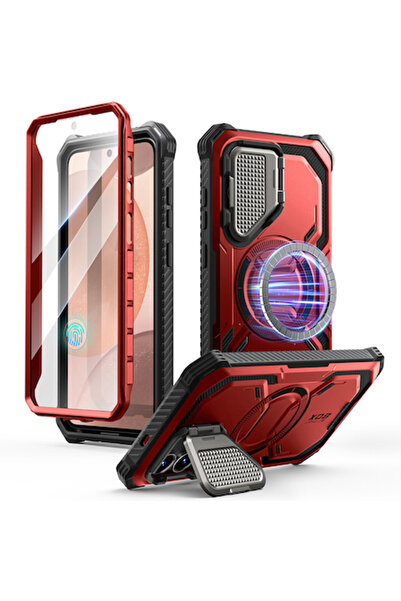 OEM Калъф + протектор за екран за Samsung Galaxy S25 Plus, I-Blason Armorbox ...