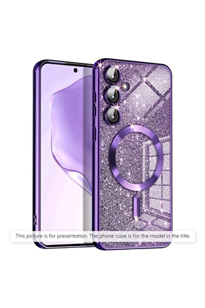 Stef's Cat Θήκη για Samsung Galaxy A17 5G / A17 4G, Πολυτελής γκλίτερ MagSafe...