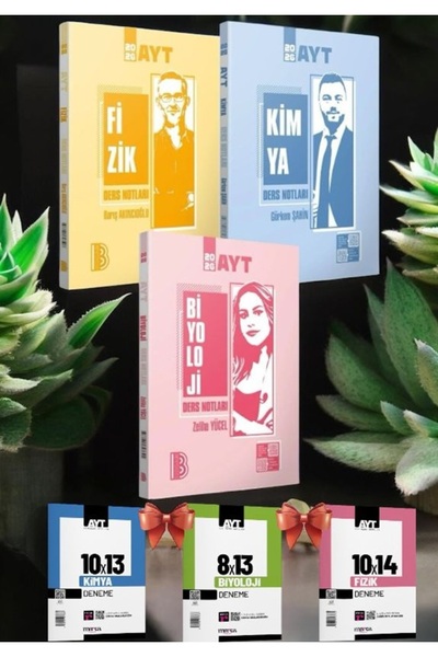 Benim Hocam Yayınları 2026 AYT Fizik Kimya Biyoloji Konu Ders Notları AYT Fen...