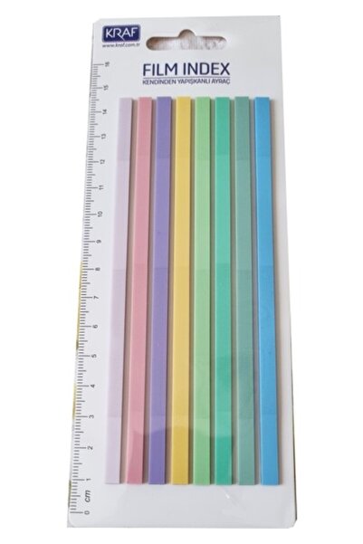 KRAF Bandă adezivă indexabilă AYRAK85135-1 (Pp) Culoare strălucitoare 5X135MM...