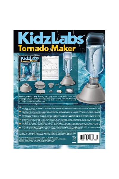 4M KidzLabs Tornado Maker Kit Science Activity Set