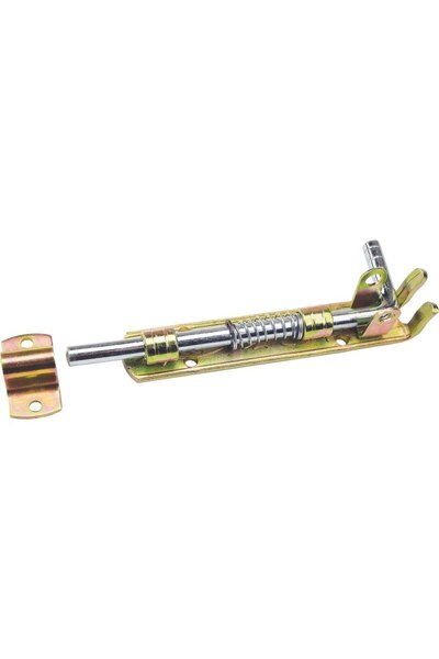 OEM Zavor poarta cu arc si prindere lacat, 300 mm