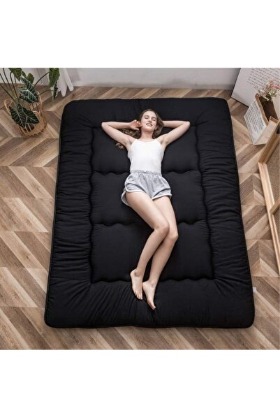 smart home 100% Soft Polyester 3-Layer Foldable Floor Mattress - 190x90 cm | Comfortable and lightweight