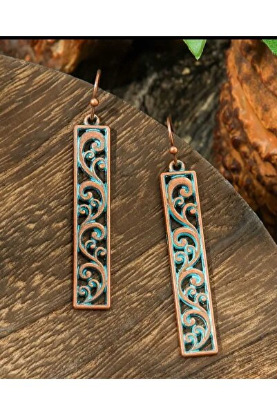 Ivory Pearl Ethnic Otanic Retro Earrings