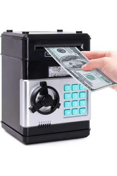 Store7 بنك إلكتروني للأطفال مزود بلوحة مفاتيح رقمية ورمز سري - توفير آمن وتعليمي