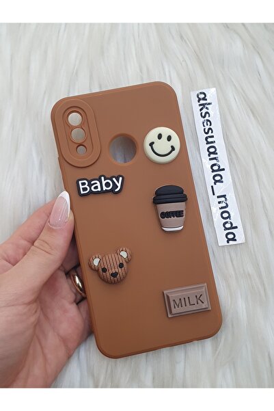 Aksesuarda Moda HUAWEİ P20 LİTE UYUMLU FİGÜRLÜ SİLİKON KILIF