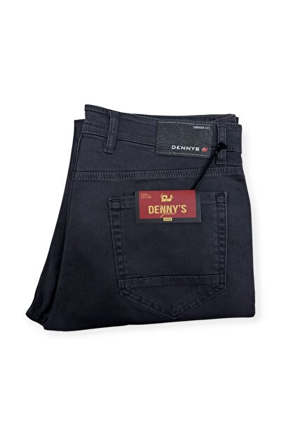 Sadık Collection Men's Large Oversized Regular Leg Zippered Woven Jeans 1800