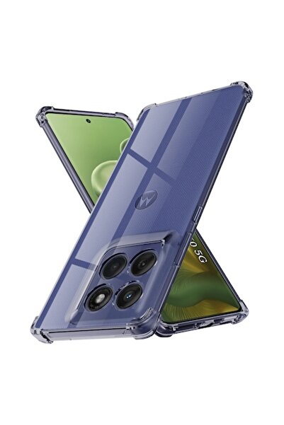 Danex Husă pentru Motorola Edge 60/Edge 60 Fusion, M34, Poliuretan, Negru Fum...