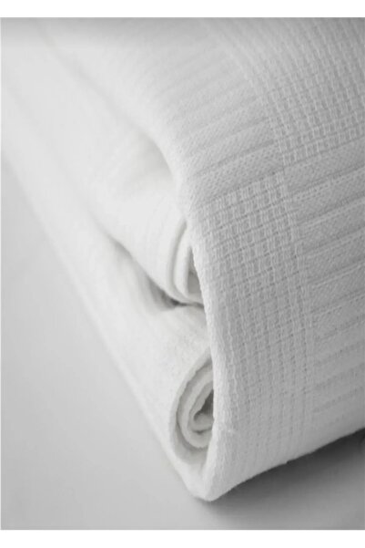 Mrs.Gugar Mrs Gugar 100% Cotton Hotel Towel - White, Self-Printed Single