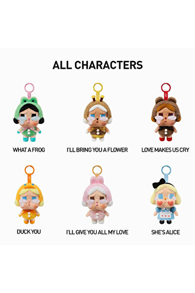 TİVENS Crying Again Cry Baby Sürpriz (blind Box)(dupe) Çanta Charmı Aksesuar Anahtarlık Peluş