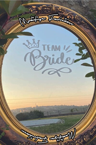 61 AVM Bride To Be Ayna Yazısı | Bekarlığa Veda Partisi Süsleme | Team Bride ...