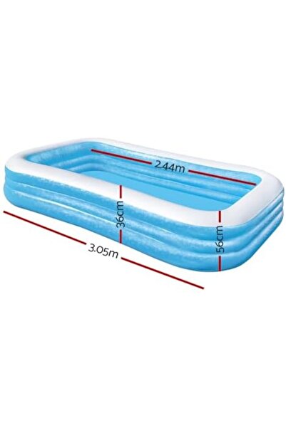 BESTWAY Deluxe Rectangular Family Pool