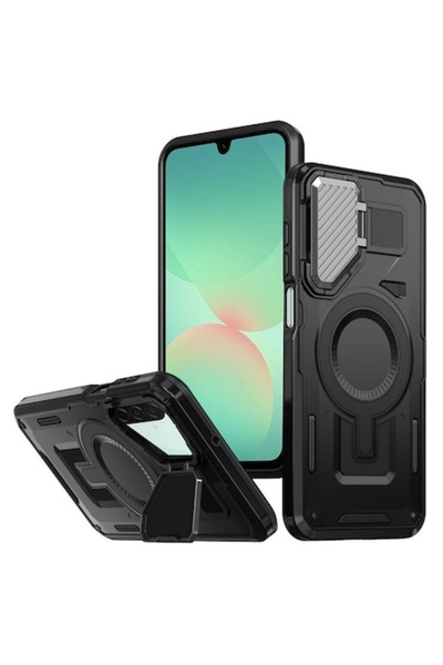 OEM Θήκη για Samsung Galaxy A26 5G, I37, Πολυκαρβονικό, Μαύρο